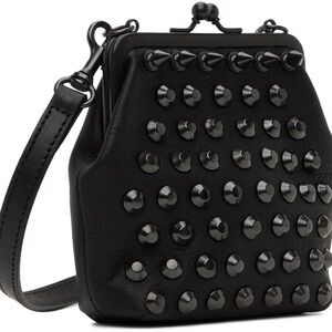 Junya Watanabe Studded Black Leather Bag
